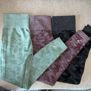 Gymshark Camo Seamless Bundle